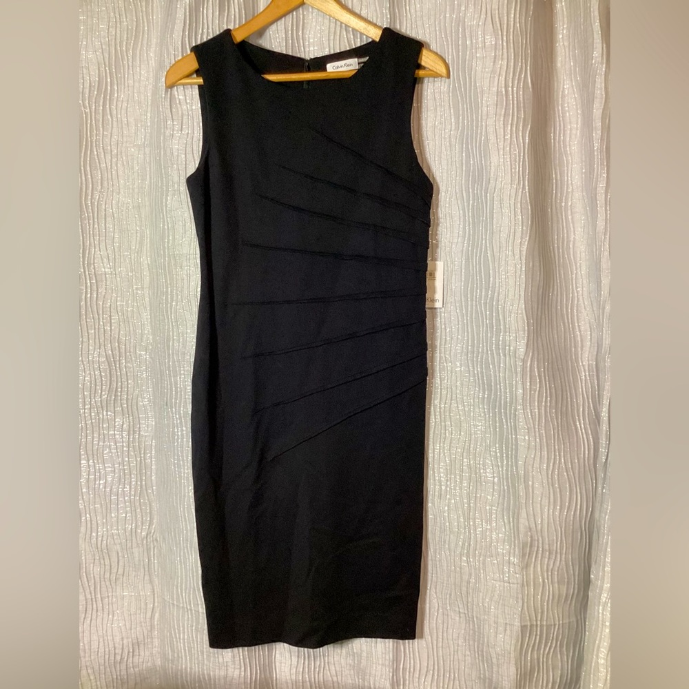 Black cocktail dress